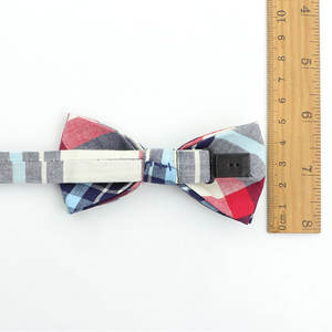Classico <span class=keywords><strong>Papillon</strong></span> Del Capretto Del Vestito Del Bambino del Ragazzo Del Bambino Della Farfalla A Strisce del Cotone di Modo di Bowtie Regolabile Per I Bambini di Due Tone Bow Tie - Product Image 4
