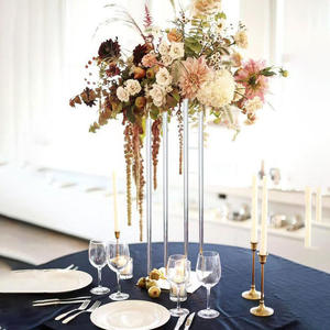 Marco cuadrado de acrílico transparente para escenario de bodas, accesorio para arreglos florales de mesa principal de hotel, marco cuadrado para pasillo, agente de Taobao - Product Image 1