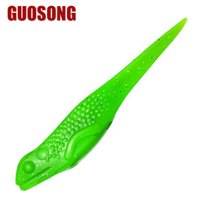 Appât de pêche, leurre flottant, ensemble de leurres souples en forme de têtard, leurre pour la pêche au bar et à la <span class=keywords><strong>truite</strong></span>, crochet à manivelle pour la pêche en mer, en rivière et en lac - Product Image 5