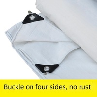 Rouleau de bâche en PVC robuste imperméable 1000D personnalisé-340-610GSM, ignifuge, idéal pour les couvertures de tente et de camion