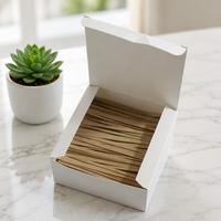 Fanxing – Nouveauté : Attaches torsadées en fil kraft de 10 cm, durables et flexibles, pour l'emballage de pains, gâteaux et cakepops