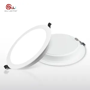 Home Office High Quality Fire Related An-ti UV PP Plastic DOB Panel Light 5W 9W 12W 18W 24W 30W