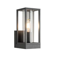 Lanterne murale d'intérieur et d'extérieur pour décoration de luxe Lampe moderne en verre à lumière LED Lampe murale moderne pour les chambres