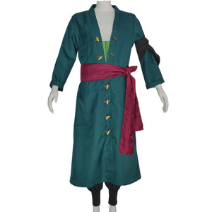 Costume Cosplay della scimmia D. Luffy da "pezzo unico" e Costume personaggio di Zoro da "terra dei vivi" per il gioco di ruolo - Product Image 4