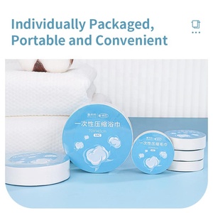 Tùy chỉnh khăn Logo Salon du lịch mặt dùng một lần ma thuật nén Microfibre khăn - Product Image 5