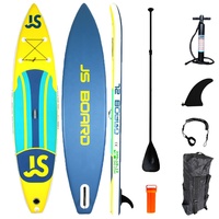 Planche à pagaie gonflable JSSUP JS350 (SUP) 350*78*15cm pour lacs et rivières, camping en plein air