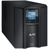 APC SMC750I-CH 750VA/500W 230V Onduleur Tour Interactif Intelligent en Ligne avec Communication USB/Série, AVR, Écran LCD Graphique et Protection contre la Foudre