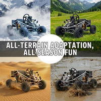 ApexJoy BAJA S1 - Buggy électrique tout-terrain 2kW 60km/h 72V 40Ah Kart de plage Prix distributeur Profit maximal OEM ODM Loisirs