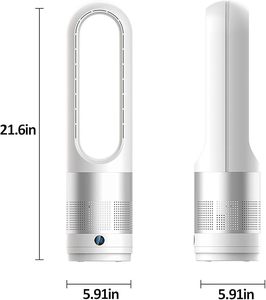 2 trong 1 không khí mát mẻ và nóng phòng khách không cánh quạt nóng với 80 dao động trái và phải - Product Image 5