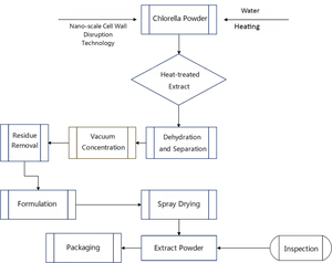 カスタマイズされたクロレラ成長因子パウダー OD5000 水溶性CGFエキス 栄養補助食品および機能性食品用 - Product Image 2
