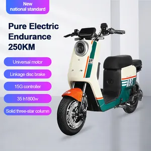 250KM 저렴한 가벼운 페달 전기 자동차 전기 스쿠터 좌석 전기 도시 자전거 48V 60V 오토바이 전기 자전거