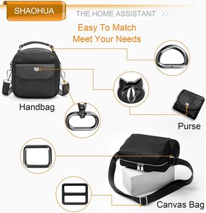 Pcs Thickened Purse Hardware For Bag Making Swivel <b>Snap</b> <b>Hooks</b> Inch And Tri Glides Slide Buckles D Rings For Purse Rectangle Buck - Product Image 4