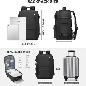 Women's <b>Backpack</b> Large Capacity Waterproof Travel School Bag With Zipper Pockets Summer 2023 - Product Image 4