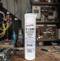JET-LUBE CC-LUBE Graisse alimentaire incolore multi-usages pour roulements et moteurs