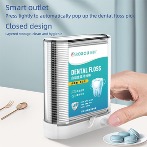 Distributeur automatique de <span class=keywords><strong>fil</strong></span> <span class=keywords><strong>dentaire</strong></span>, outil de nettoyage en nylon extensible, 88 pièces - Product Image 3