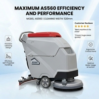 Laite Nettoyeur de sol manuel autoporté neuf, à batterie, durable, longue autonomie 2500/h, largeur de nettoyage 530 mm, 60L/65L