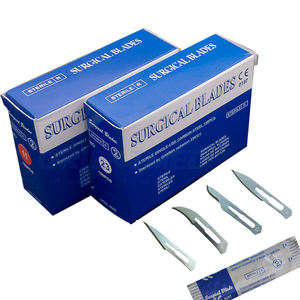 ORIENTMED manuel cerrahi aletler sterilize paslanmaz çelik bıçaklar boyutlarda #10 11 15 21 22 24 - Product Image 6