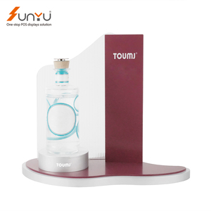 Bán buôn tùy chỉnh thiết kế truy cập Acrylic rượu Whisky chai hiển thị đứng LED chai glorifier - Product Image 2