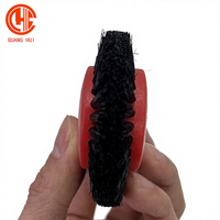 Outils professionnels pour bijoux, brosse à poils longs en laine et plastique colorée pour le polissage et le meulage des bijoux