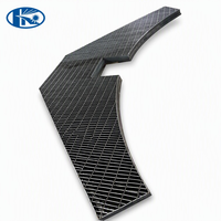 Grille de sol soudée en acier inoxydable sur mesure pour la construction, les centrales électriques, les plateformes pétrolières, le drainage et les applications résidentielles (villas)