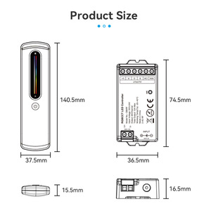 2.4G RF cảm ứng trượt 4 trong 1 DC12V 24V 15A mờ <span class=keywords><strong>RGB</strong></span> từ xa <span class=keywords><strong>LED</strong></span> điều khiển cho <span class=keywords><strong>LED</strong></span> Strip ánh sáng - Product Image 6