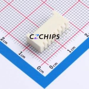 ZX-HY2.0-7PZZ-GW Wire-to-Board Pin Header Through hole Component (THT),P=2mm Connector 1x7P 2mm Through Hole HY - Product Image 2
