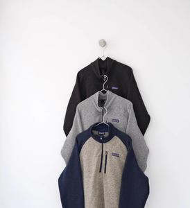 Giacca in Pile con Mezza Zip Bata; Giacca in Pile Lavorata a Maglia con Mezza Zip Bata (Versioni <span class=keywords><strong>Uomo</strong></span> e Donna) - Product Image 1