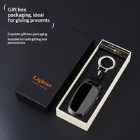 Encendedor de Plasma Recargable con Llavero |   Luz LED de Colores, Encendedor de Llavero para Coche, Regalo para Hombre
