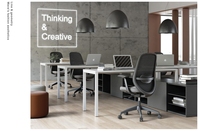 Silla Ejecutiva Moderna de Lujo Giratoria con Reposacabezas Ajustable, Silla de Oficina Negra de Malla con Respaldo Alto, Silla para Escritorio de Computadora