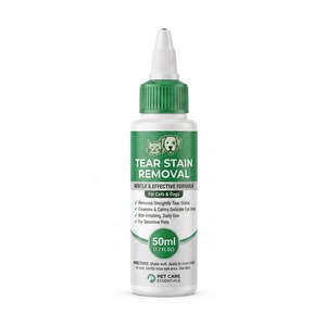 Limpiador de Manchas de Lágrimas <span class=keywords><strong>para</strong></span> <span class=keywords><strong>Ojos</strong></span> de Mascotas 50ml <span class=keywords><strong>Gotas</strong></span> Suaves <span class=keywords><strong>para</strong></span> el Cuidado Diario Líquido No Irritante <span class=keywords><strong>para</strong></span> Eliminar Manchas Marca Privada - Product Image 6