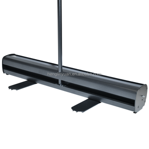 Black Roll <strong>up</strong> <strong>Banner</strong> 85x200 Pull <strong>up</strong> <strong>Banners</strong> Backdrop Stand Luxury Roll <strong>up</strong> <strong>Banners</strong> Display Background - Product Image 2