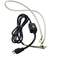 Cableado de Conexión de Energía para Máquinas Expendedoras con Enchufe Estadounidense e Interruptor de Protección Contra Fugas