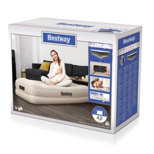 Bestway 67694 – matelas pneumatique triech à deux places avec pompe à courant alternatif intégrée, oreiller intégré de 75 pouces. X 38 pouces. X 16.5 pouces. - Product Image 6