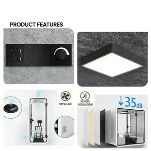 <span class=keywords><strong>Cabine</strong></span> de communication professionnelle insonorisée, <span class=keywords><strong>cabine</strong></span> de diffusion en direct, <span class=keywords><strong>studio</strong></span> d'<span class=keywords><strong>enregistrement</strong></span>, salle de réunion de bureau, <span class=keywords><strong>cabine</strong></span> insonorisée - Product Image 4