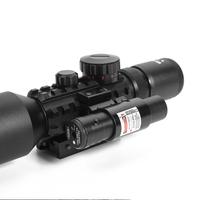Loupe de visée tactique longue portée rouge vert illumination télescopique réticule réflexe chasse à vue monoculaire 2.5x-10x