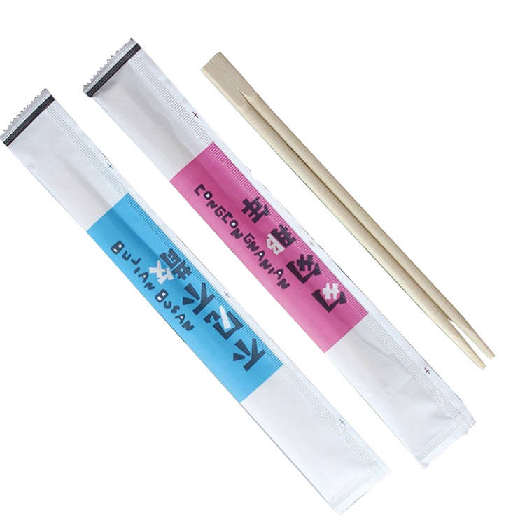 White twin chopsticks