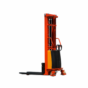 รถยกพาเลทกึ่งไฟฟ้าไฮดรอลิก 1.0 ตัน ระยะยก 450 มม. สำหรับคลังสินค้า - Product Image 1