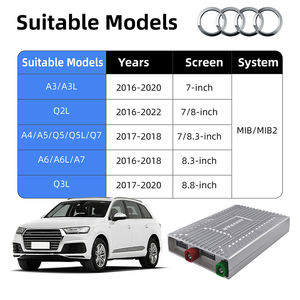 Nhịp điệu không dây Carplay Android tự động mô-đun cho <span class=keywords><strong>Audi</strong></span> <span class=keywords><strong>A3</strong></span> q2l A4 Q5 A6 q3l 2016-2022 MIB mib2 nhà máy nâng cấp màn hình - Product Image 6