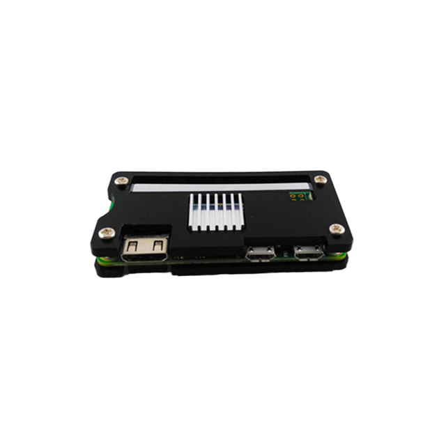 #48183 Black Acrylic Case For Raspberry Pi Zero