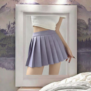 Jupes Courtes Plissées Mini pour Femmes, Prêtes à l'Expédition, Respirantes, Naturelles, Décontractées, Cousues, Tailles XS-XL, Vente en Gros, Style Écolière - Product Image 3