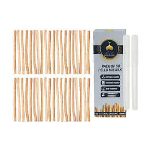 High Quality Miswak Sticks are 100% Natural Organic Sewak Biodegradable Pack of 50 - Product Image 1