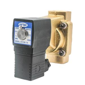 Adecco valvola di controllo solenoide pneumatica 24V valvola di scarico solenoide 220V interruttore solenoide valvola acqua elettrovalvola 2 w050 - Product Image 2