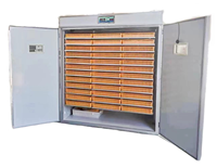 Incubateur d'œufs industriel grande capacité, couveuse automatique pour volailles, 5280 œufs, contrôle de la température et de l'humidité