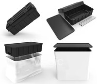 Comptoirs de podium pliables en aluminium Comptoirs de voyage Comptoir de salon portable personnalisé