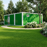 Assemblage rapide de maisons préfabriquées détachables Nouvelles maisons préfabriquées modulaires imperméables et isolantes de type K à faible coût