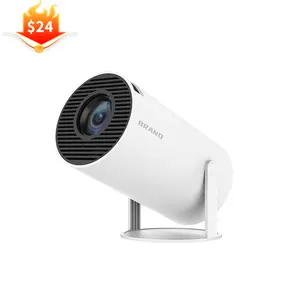 YUNDOO Popular HY300 Proyector portátil inteligente Quad Core Mobile mirroring inalámbrico Mini Dual WIFI LCD 4K Video HD HY300 Proyector