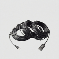 Câble d'extension USB 2.0 DOWDON de 10 m, mâle vers femelle, transfert de données, blindage tressé, conducteur en cuivre pur, PVC