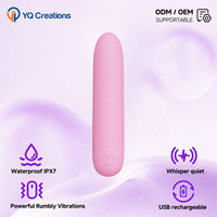 Mini vibromasseur en silicone enveloppant, masseur vibrant pour doigts, pour point G et mamelons, mini vibromasseur pour femmes