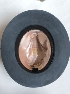 Chapeau en velours de lapin Boutique R119, chapeau Fedora en feutre à grand bord, casquette de <span class=keywords><strong>Jazz</strong></span> à la mode pour hommes - Product Image 5