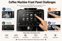 Module d'affichage tactile intelligent TDO 5 7 10,1 pouces UART HMI pour machine à café TFT